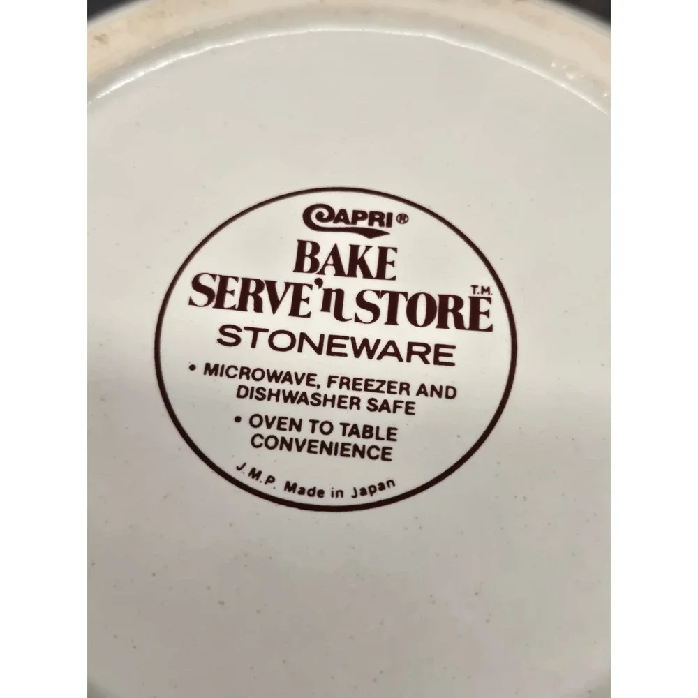 Capri bake serve